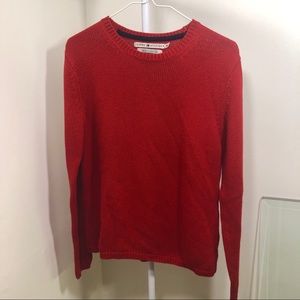 VINTAGE TOMMY HILFIGER Red Crewneck Knit Sweater